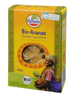 Getrocknete Ananas von Kipepeo