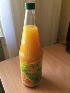 Orangensaft von El Puente