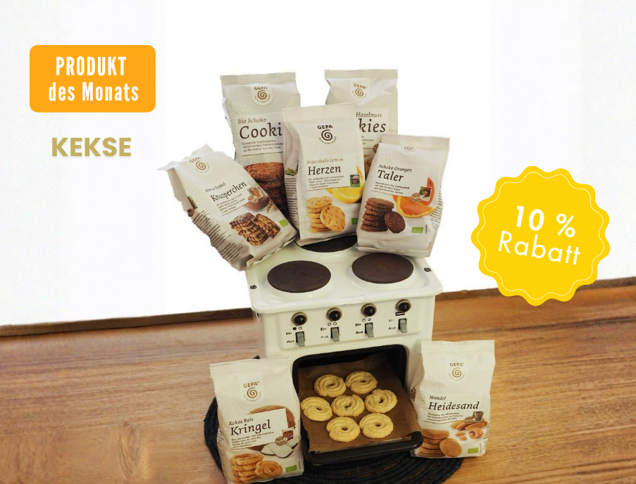 Produkt des Monats: Bio-Kekse