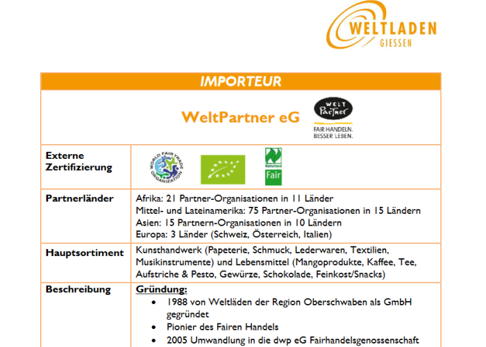 Weltpartner