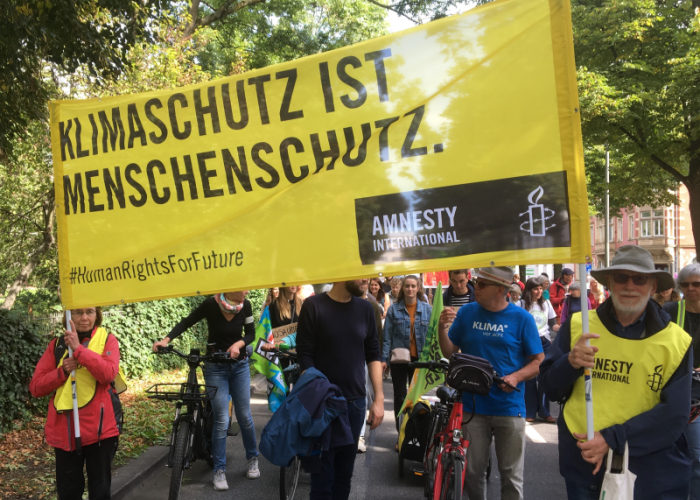 Aus unseren Netzwerken: FOKUS: Klimaschutz = Menschen(rechts)schutz