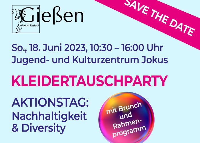 SAVE THE DATE: Kleidertauschparty