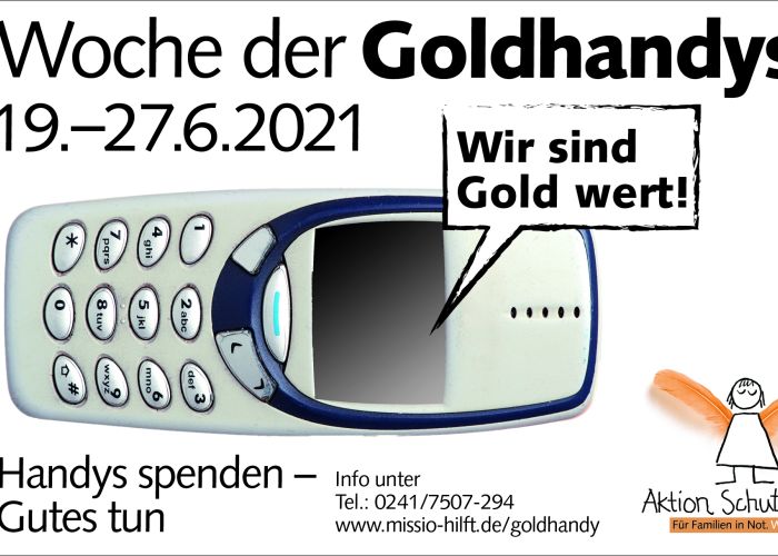 Woche der Goldhandys